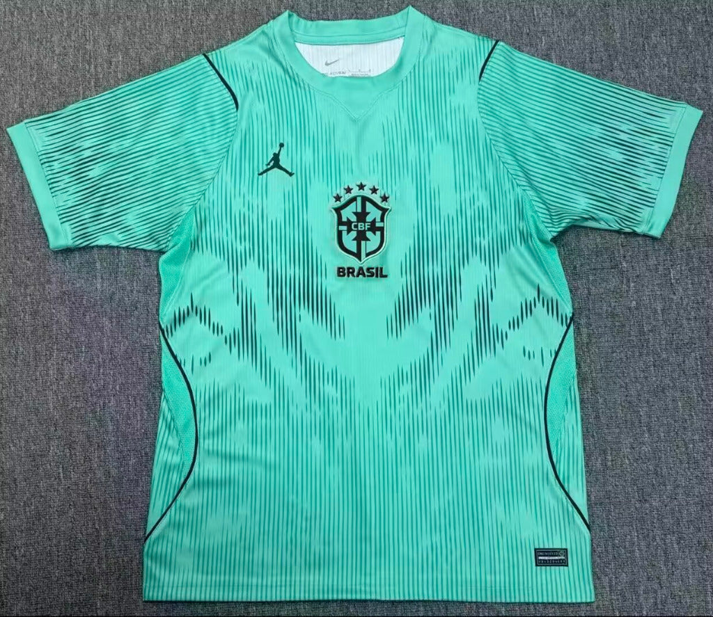 Brazil 2026 Green Stadium Goalkeeper Jersey