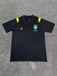 Brazil 2026 Jordan Black Training Jersey