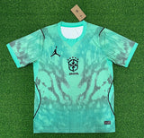 Brazil 2026 Light Menta Green/Black Goalkeeper Jersey