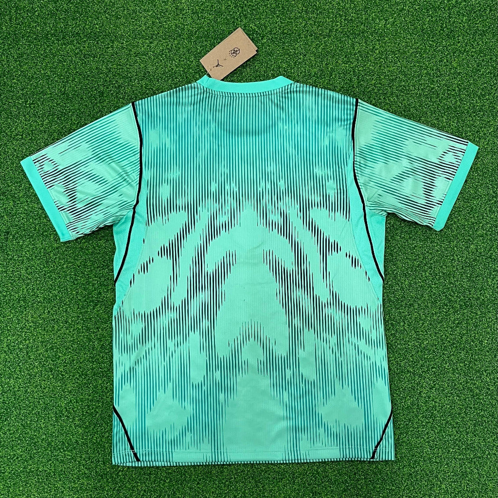 Brazil 2026 Light Menta Green/Black Goalkeeper Jersey
