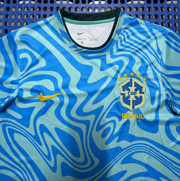 Brazil 2026  Light Menta/Light Blue Goalkeeper Jersey