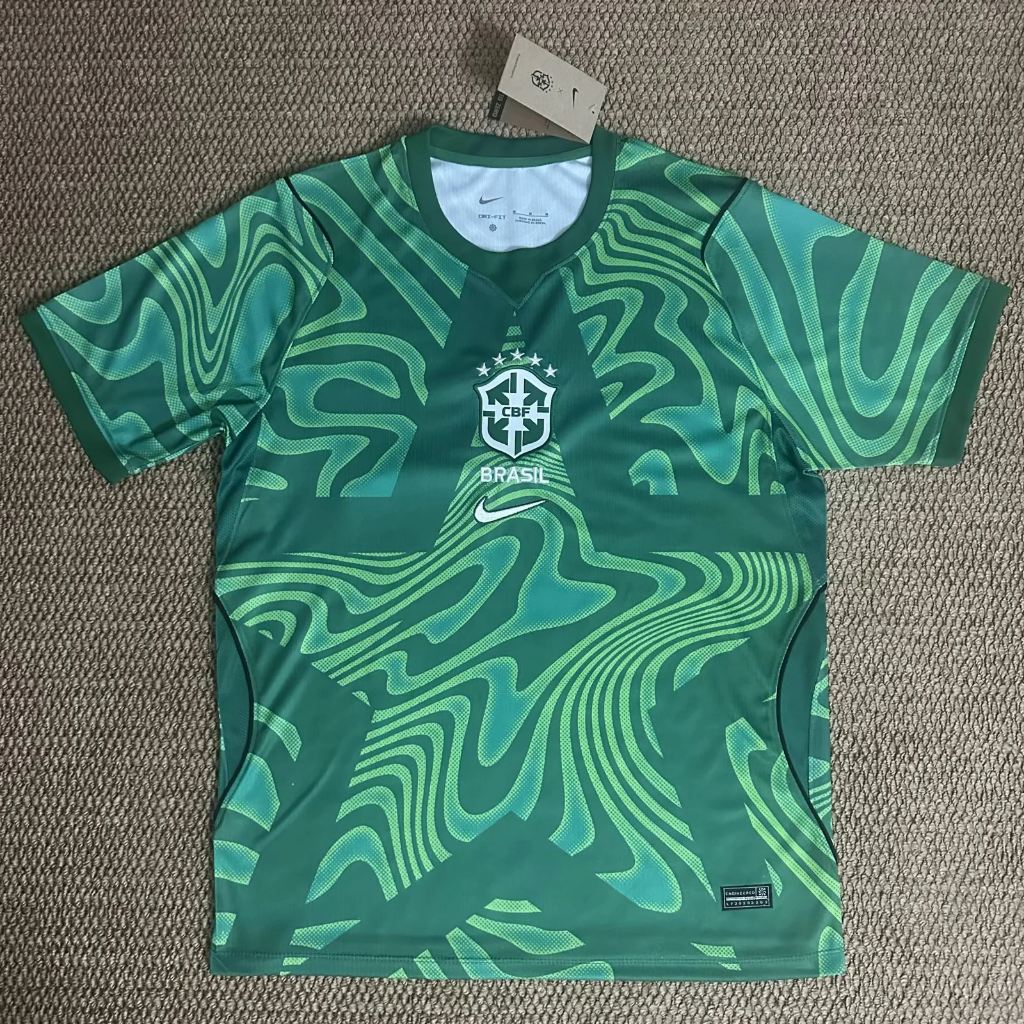 Brazil 2026 Pine Green Goalkeeper Jersey