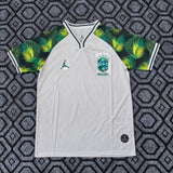Brazil 2026 White/Green/Yellow Tropical Palm Special Jersey