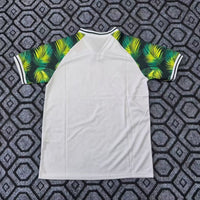 Brazil 2026 White/Green/Yellow Tropical Palm Special Jersey