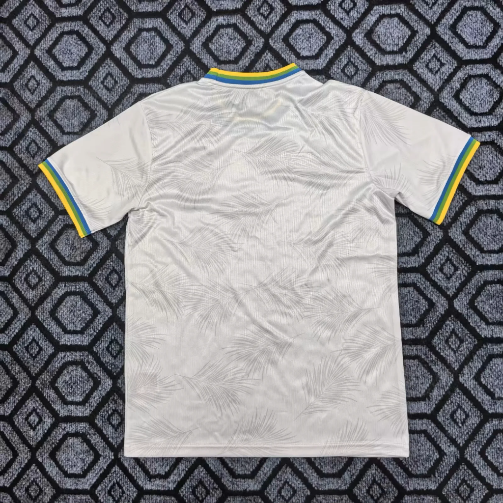 Brazil 2026 World Cup White/Blue/Yellow Trim Special Version Jersey