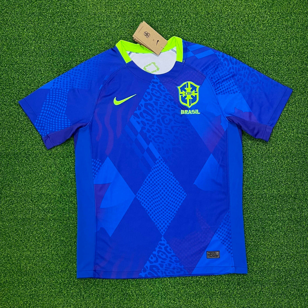 Brazil 25/26 Away Blue Player Version Jersey