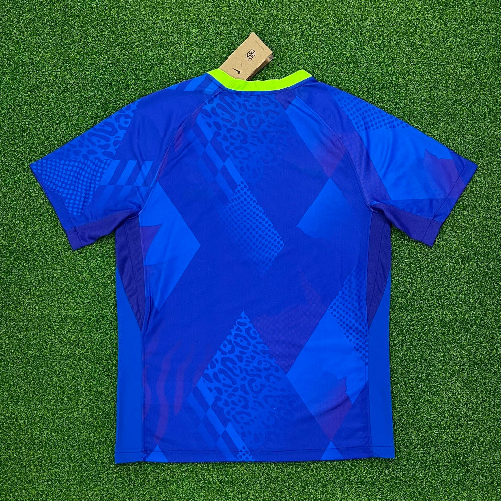 Brazil 25/26 Away Blue Player Version Jersey
