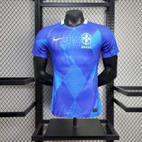 Brazil 25/26 Away Blue Player Version Jersey