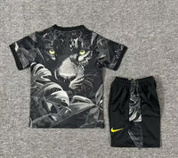 Brazil 25/26 Black Panther Special Kids Jersey Set