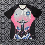 Brazil 25/26 Black/Pink Christ The Redeemer Special Version Jersey
