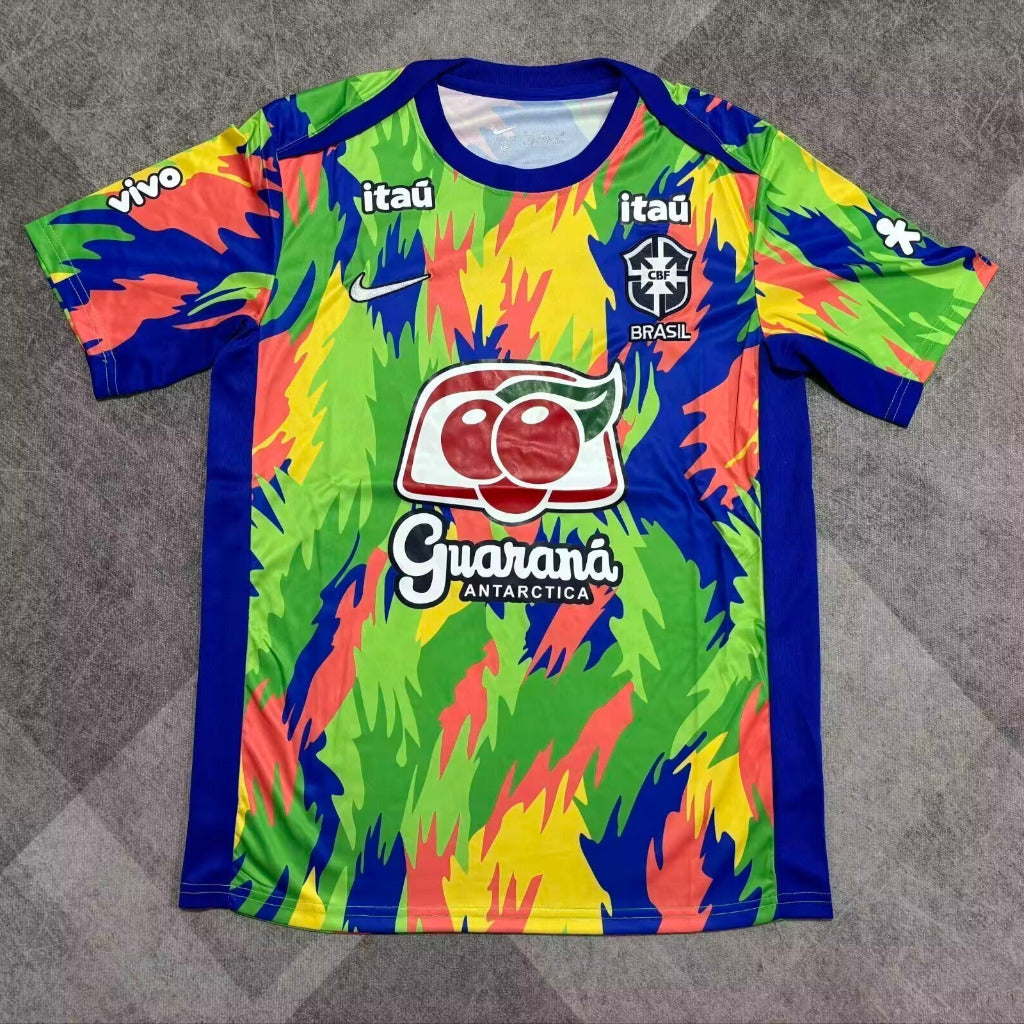 Brazil 25/26 Green Blue Training Jersey