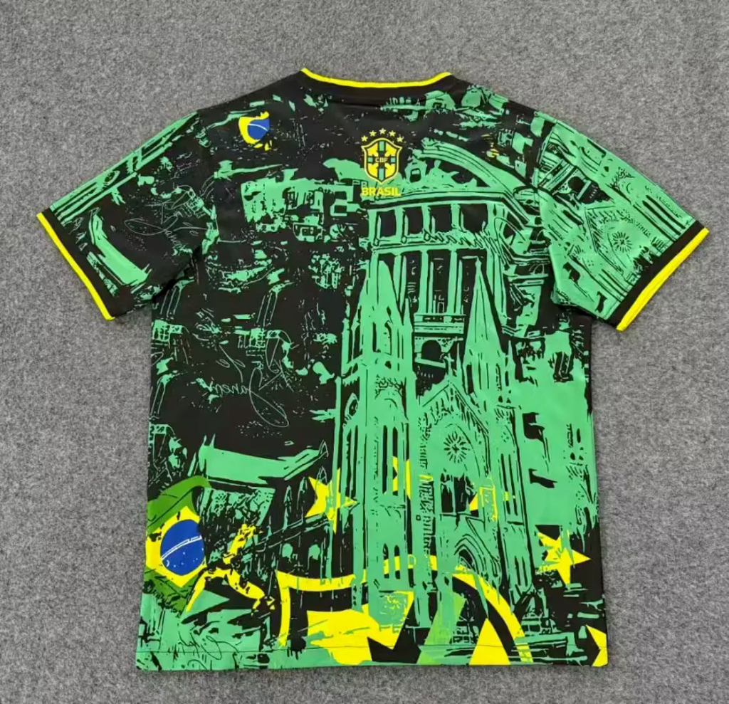 Brazil 25/26 Green Towers Special Version Jersey