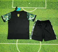 Brazil 25/26 Jesus the Redeemer Green Kids Jersey Set