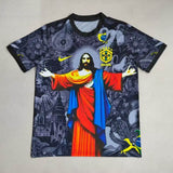 Brazil 25-26 Jesus the Redeemer Special Version Jersey