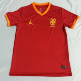 Brazil 25/26 Jordan Red/Orange Jersey