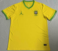 Brazil 25/26 Jordan Yellow/Green Jersey
