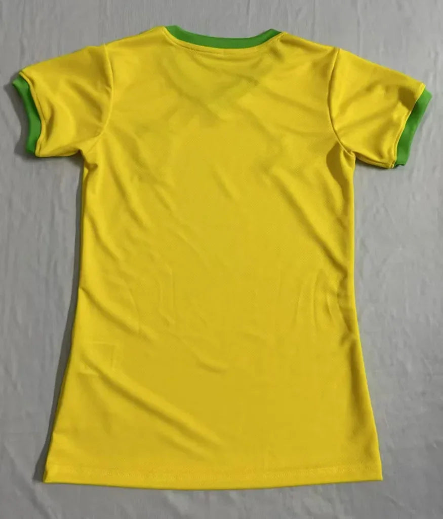 Brazil 25/26 Jordan Yellow/Green Women Jersey