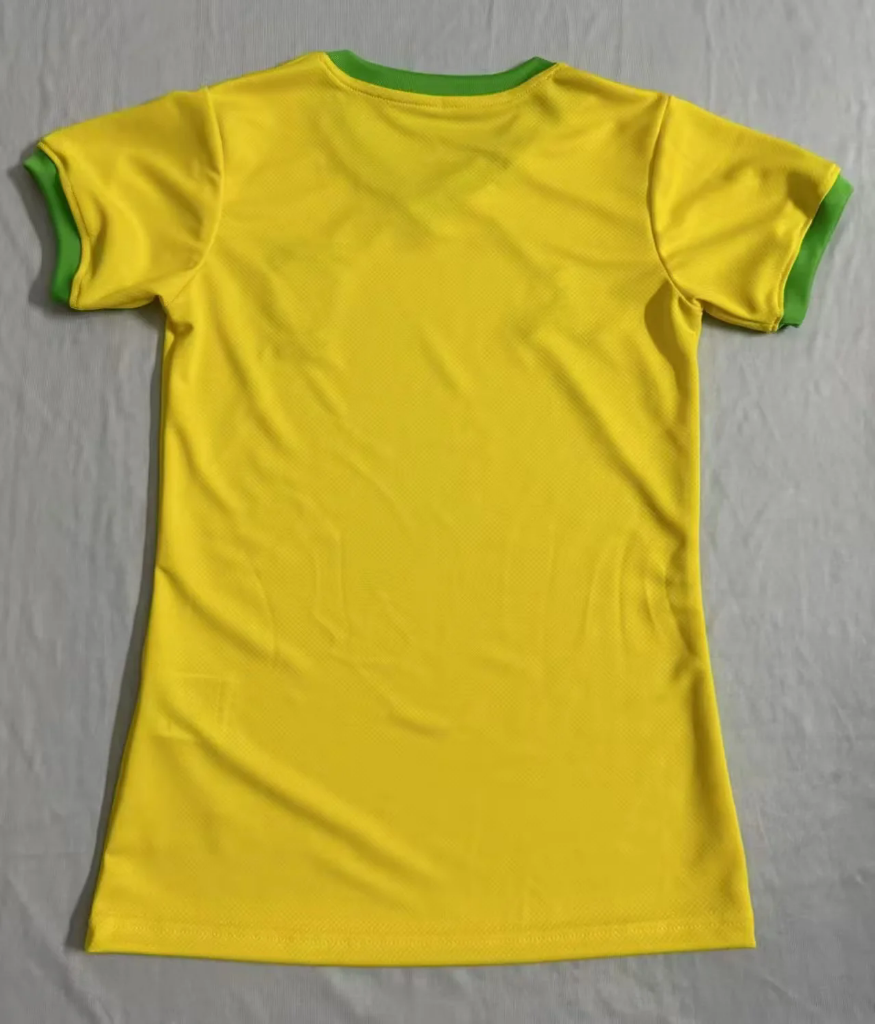 Brazil 25/26 Jordan Yellow/Green Women Jersey