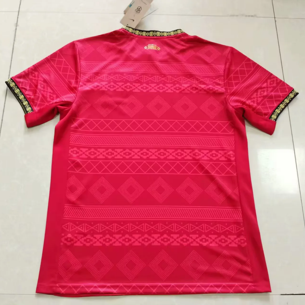Brazil 25-26 Special Version Red Pattern Jersey