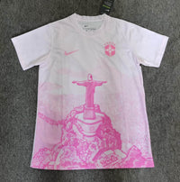 Brazil 25/26 White/Pink Jesus Special Jersey