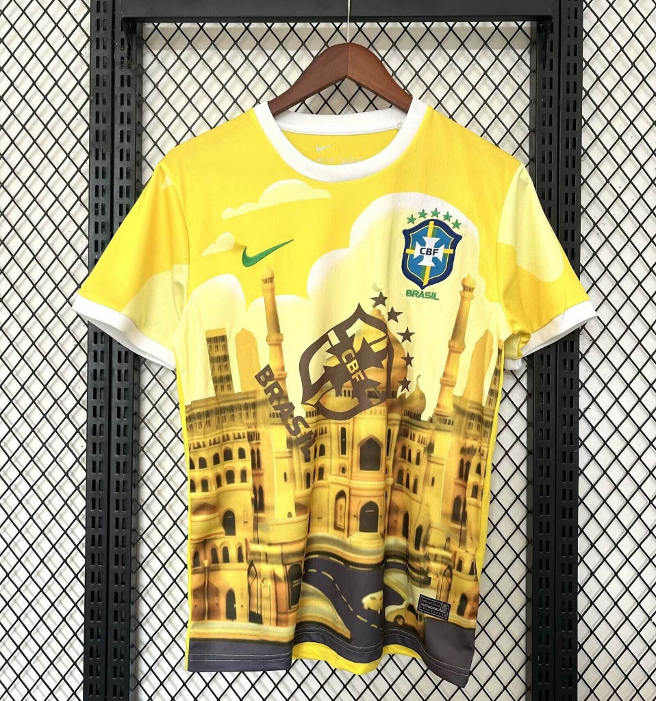 Brazil 25/26 Yellow Brazilian City Special Edition Jersey