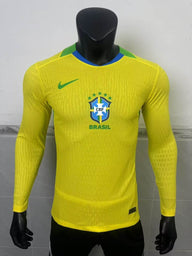 Brazil 25/26 Yellow/Green Home Jersey