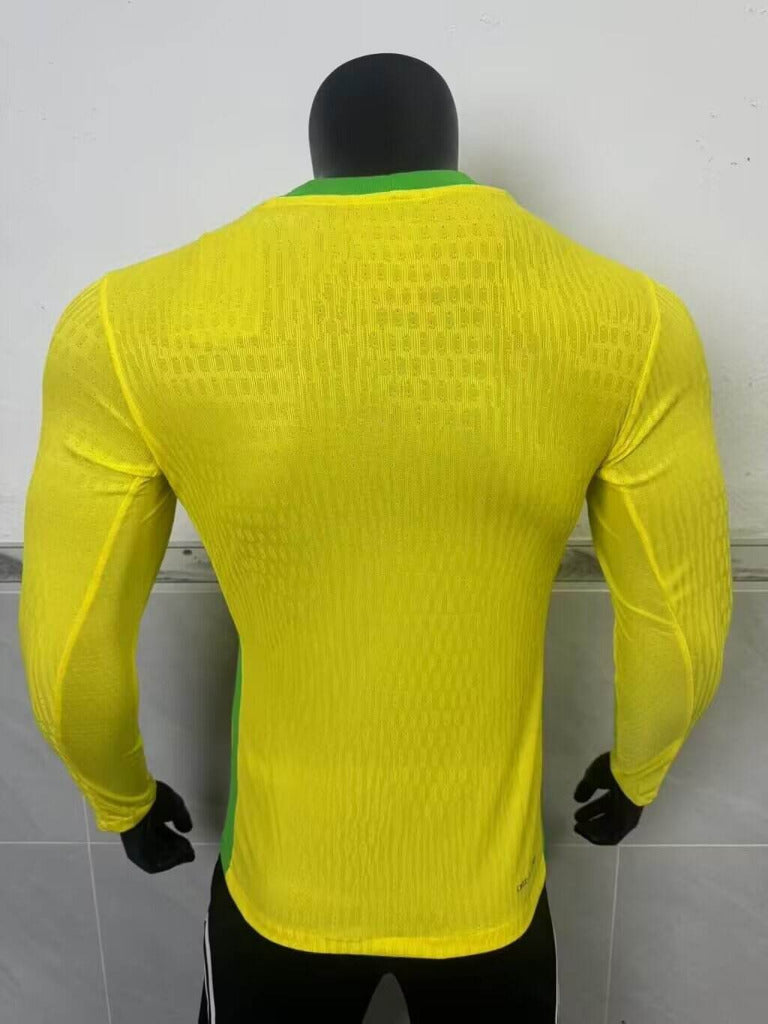 Brazil 25/26 Yellow/Green Home Jersey