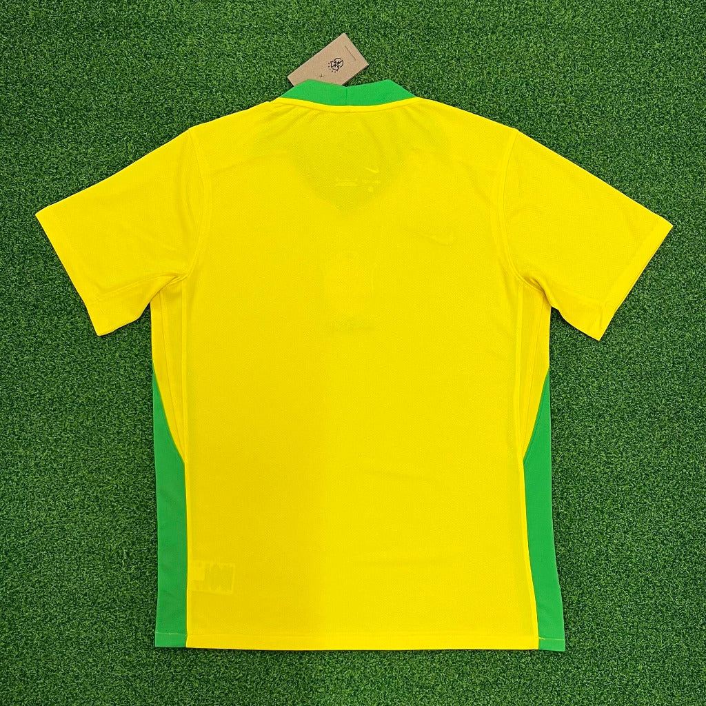 Brazil 25/26 Yellow/Green Home Jersey