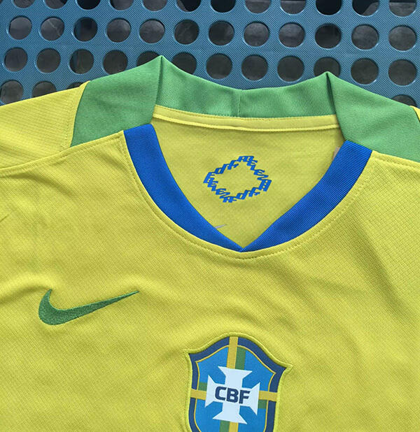 Brazil 25/26 Yellow/Green Home Jersey