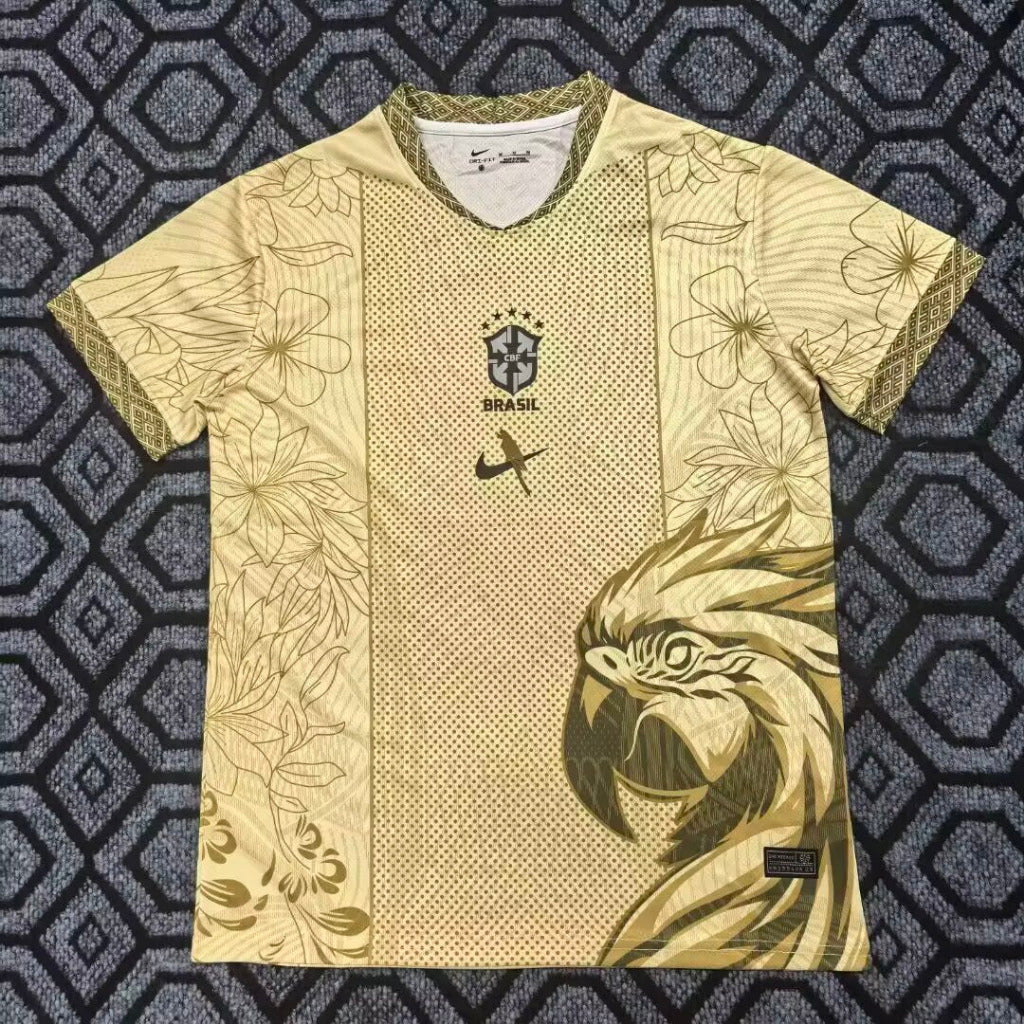 Brazil 25/26 Yellow Parrot Special Jersey
