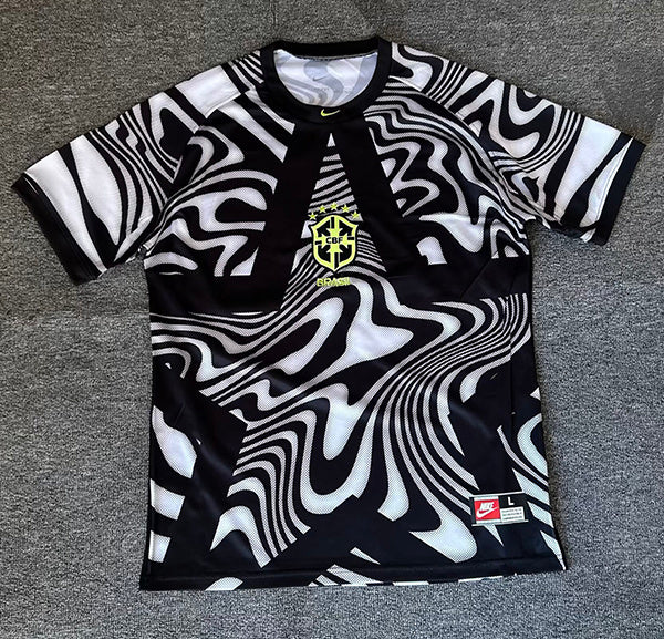 Brazil 26/27 Black/White Goalkeeper Jersey