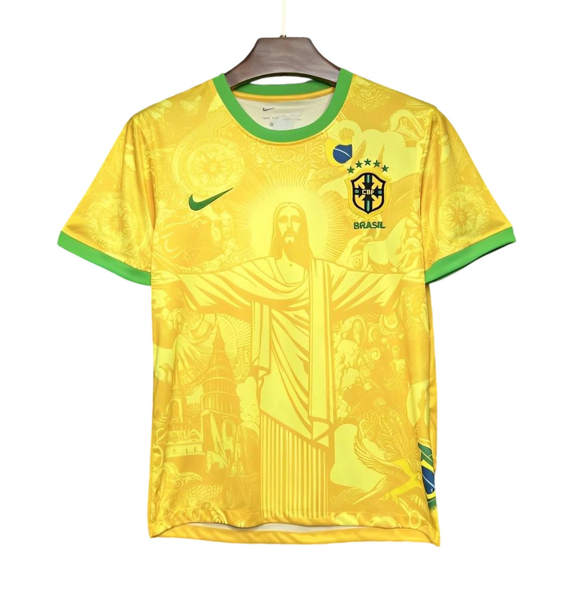 Brazil Concept Yellow Jersey "Christ The Redeemer" - Concept Kits