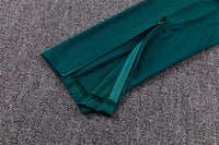 Brazilian 26/27 Dark Green with Yellow Trim Training Tracksuit Set