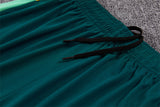 Brazilian 26/27 Dark Green with Yellow Trim Training Tracksuit Set