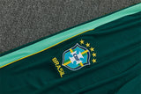 Brazilian 26/27 Sky/Lake Blue and Dark Green Training Tracksuit Set