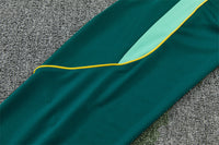 Brazilian 26/27 Sky/Lake Blue and Dark Green Training Tracksuit Set