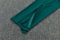 Brazilian 26/27 Sky/Lake Blue and Dark Green Training Tracksuit Set