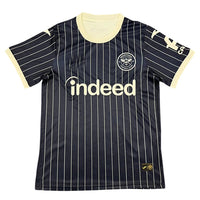 Brentford 26/27 Navy and White Pinstripe Away Jersey