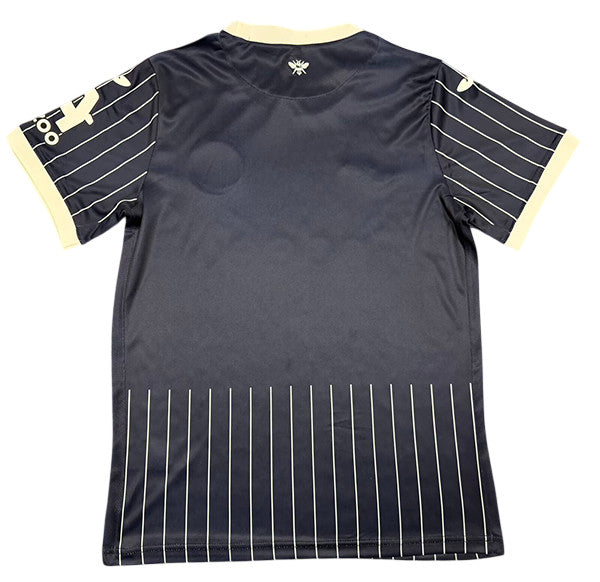 Brentford 26/27 Navy and White Pinstripe Away Jersey