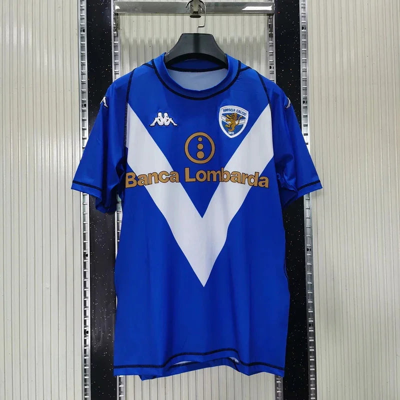 Brescia 2003/04 Retro Blue/White Home Jersey