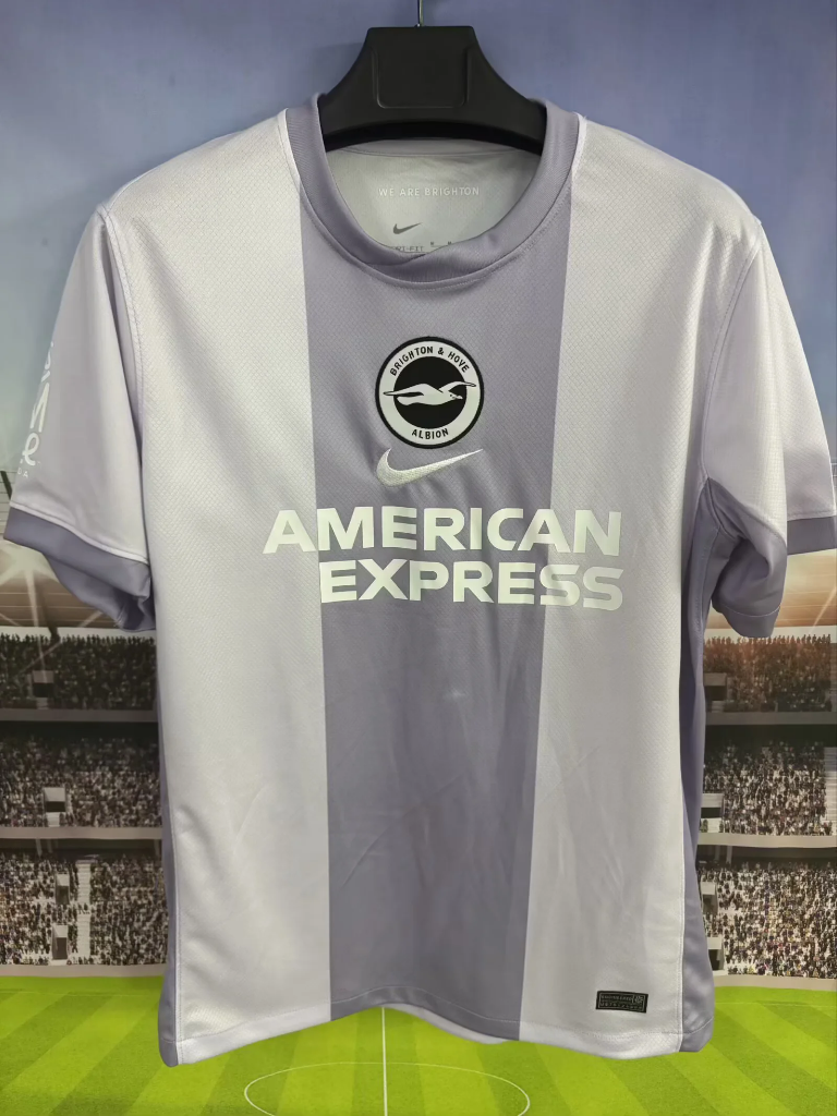 Brighton 25/26 Gray Away Jersey