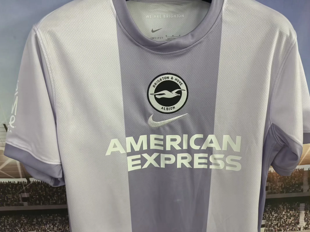 Brighton 25/26 Gray Away Jersey