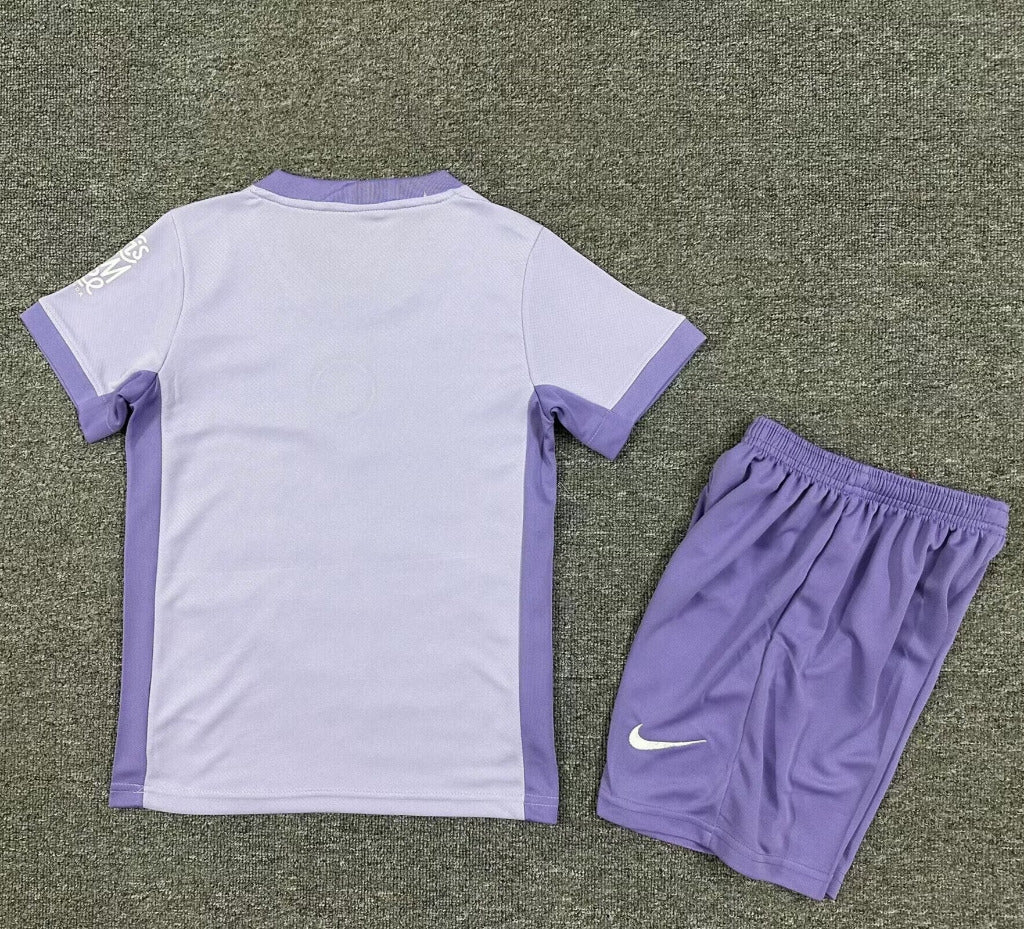 Brighton 25/26 Purple Away Kids Jersey Set