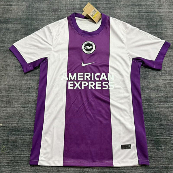 Brighton 25/26 Purple/White Away Jersey