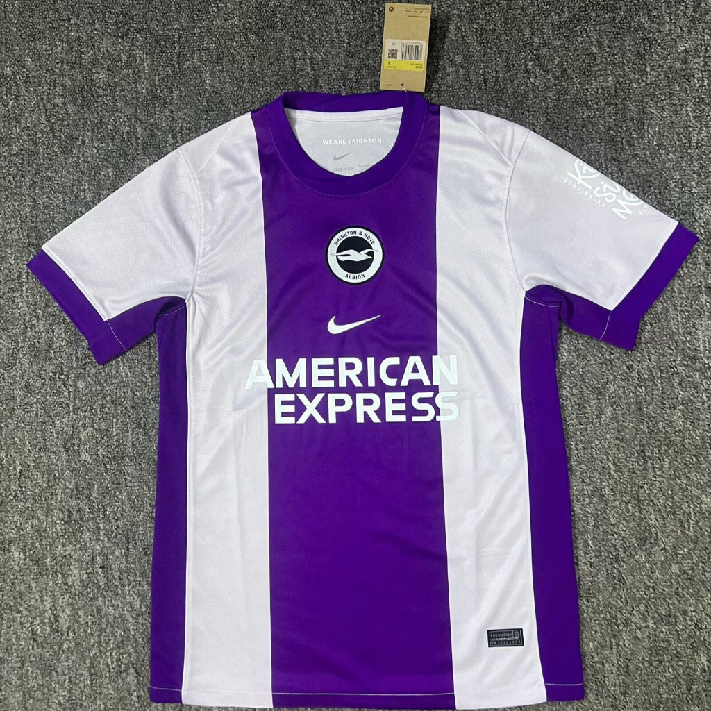 Brighton 25/26 Purple/White Home Jersey