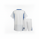 Brighton 26/27 White/Blue Away Kids Jersey Set