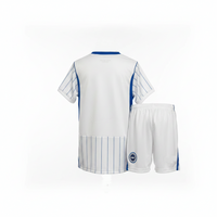Brighton 26/27 White/Blue Away Kids Jersey Set