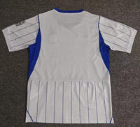 Brighton 26/27 White/Thin Blue Stripes Away Jersey