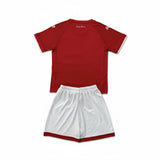 Bristol City 26/27 Red/White Trim Home Kids Jersey Set