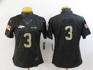 Broncos 2021/22 Wilson #3 Khaki/Camo Print Women NFL Jersey